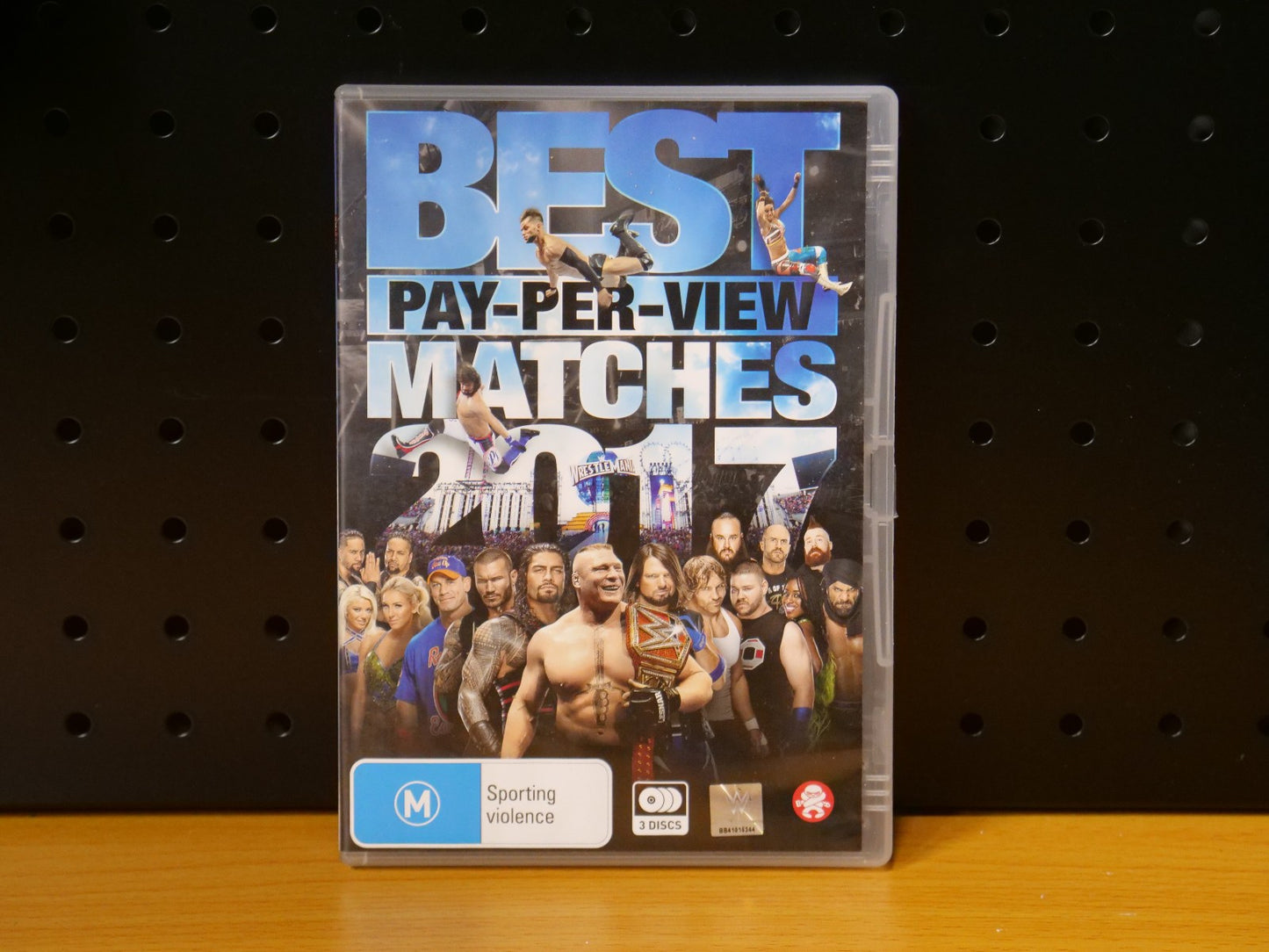 WWE - Best Pay-Per-View Matches of 2017 (DVD, 2017) 3 Disc Set Retro Exchange Australia
