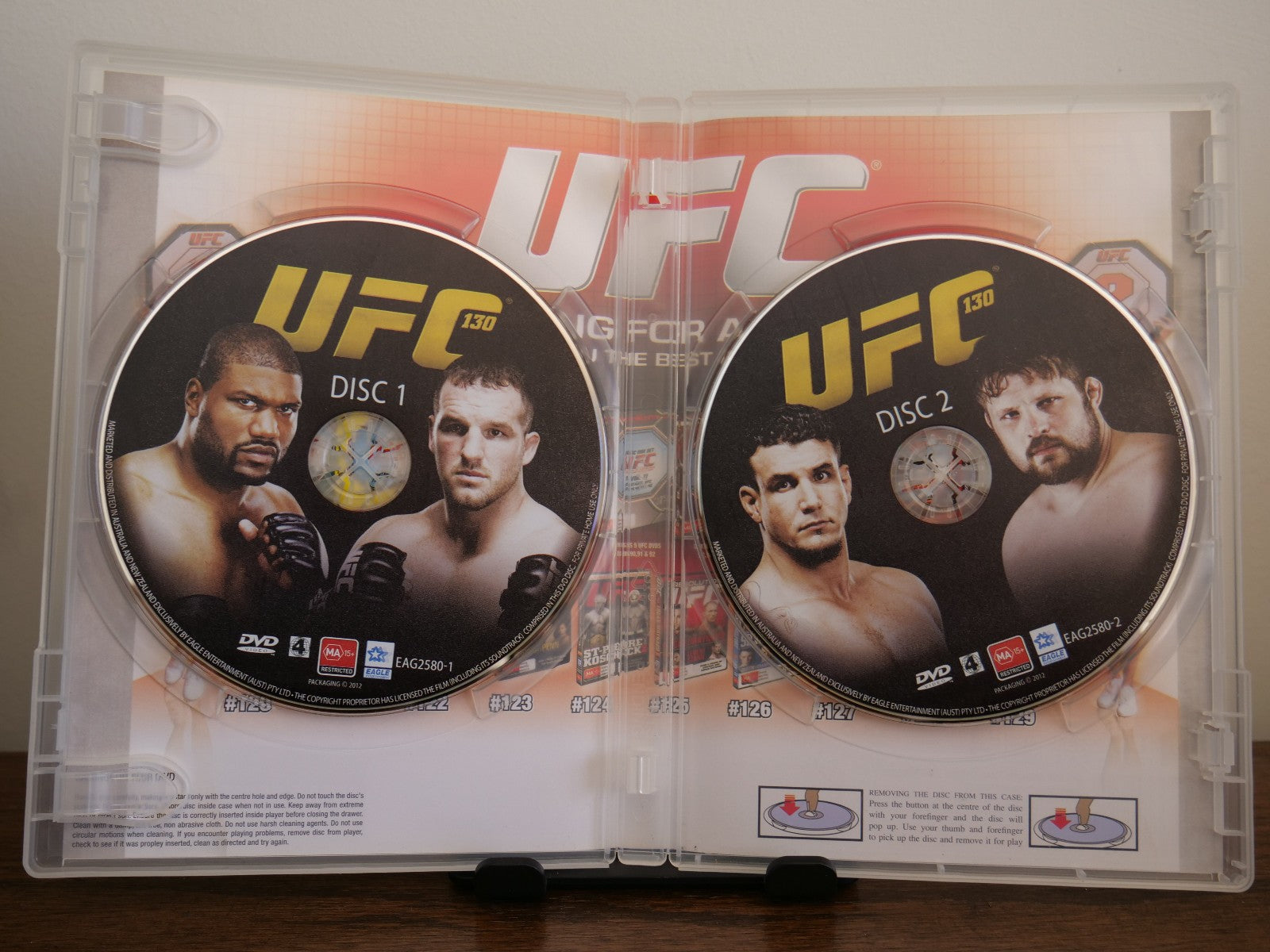 UFC #130 - Rampage Vs Hamill (DVD 2011) Mir Vs Nelson Ultimate 130 Sports DVD RetroExchange Australia