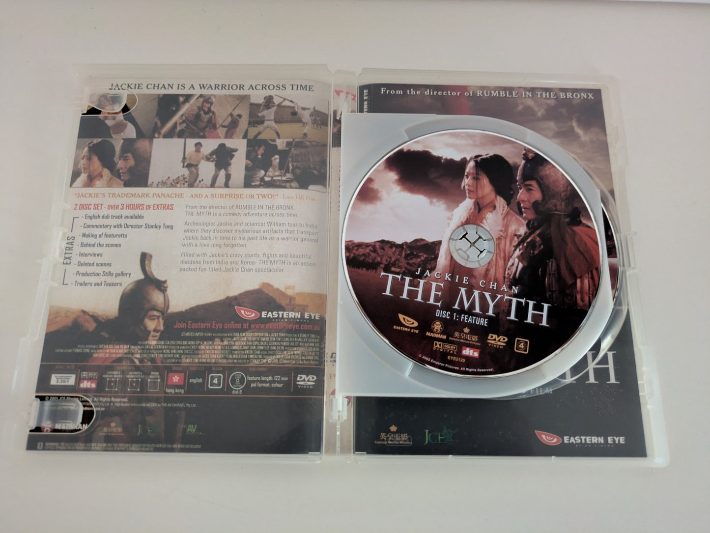 The Myth DVD 2005 Region 4 Retro Exchange Australia