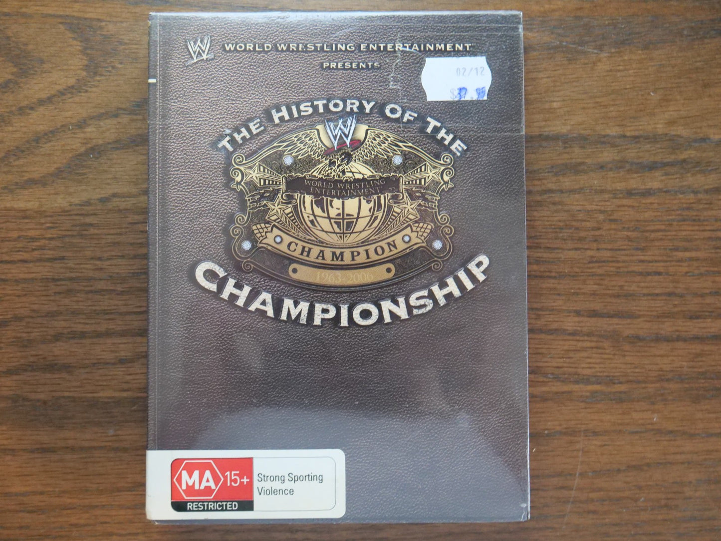 WWE - The History Of The WWE Championship 1963 - 2006 (DVD, Region 4) - Sealed Retro Exchange Australia