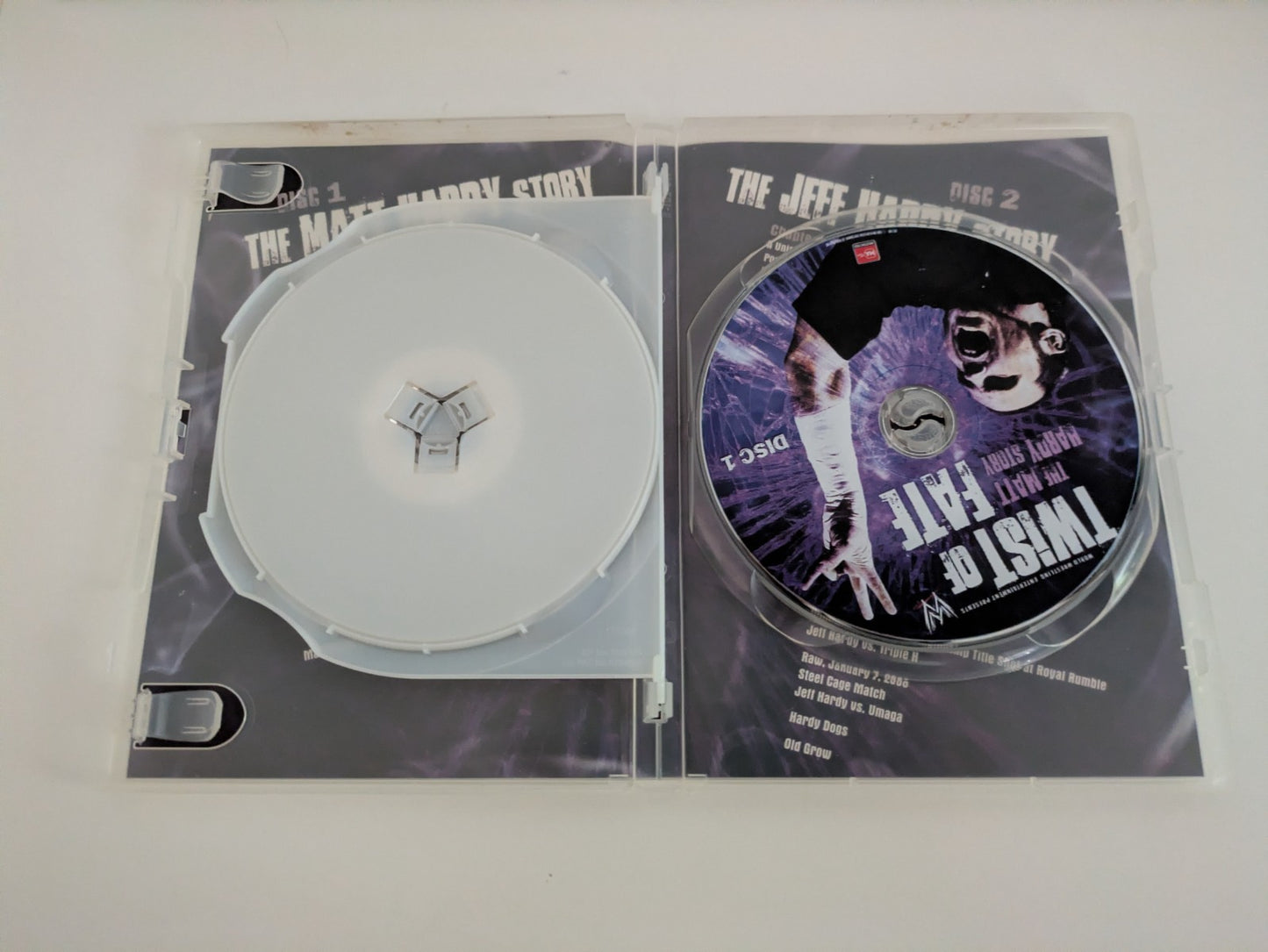 WWE Twist of Fate: The Matt & Jeff Hardy Story Region 4 Dvd Retro Exchange Australia