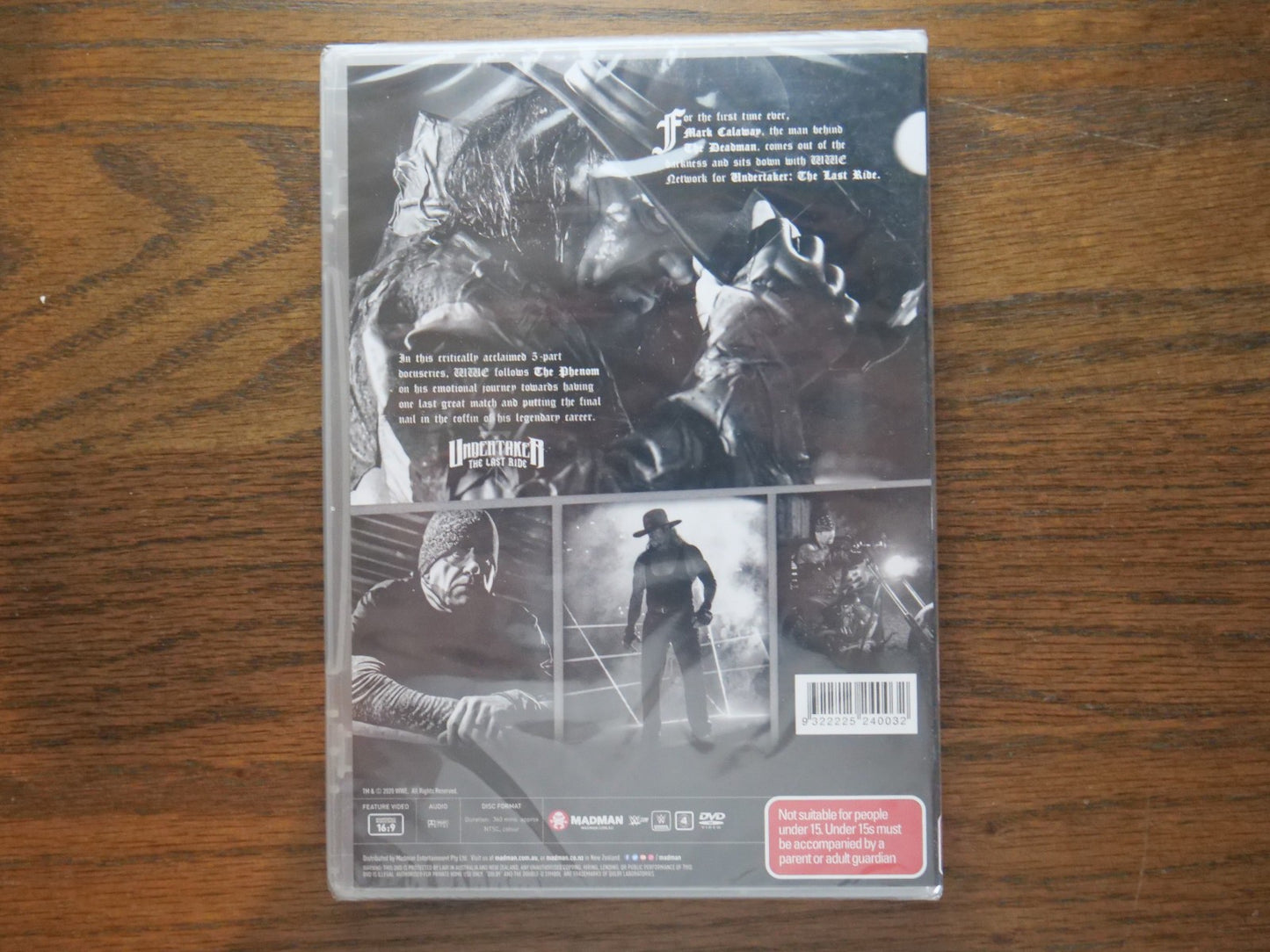 WWE - Undertaker the Last Ride (DVD, Region 4) - Sealed Retro Exchange Australia