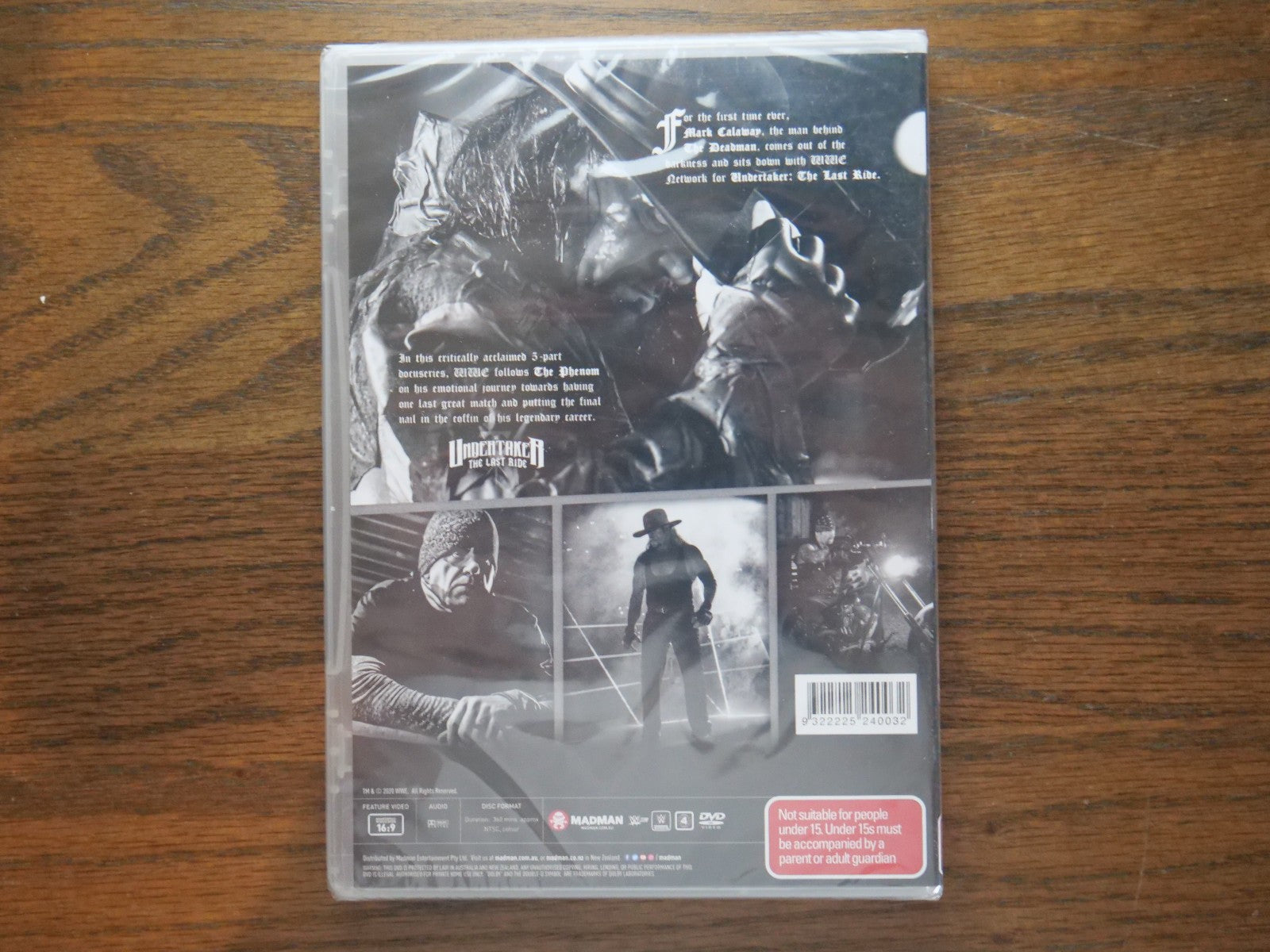 WWE - Undertaker the Last Ride (DVD, Region 4) - Sealed Retro Exchange Australia