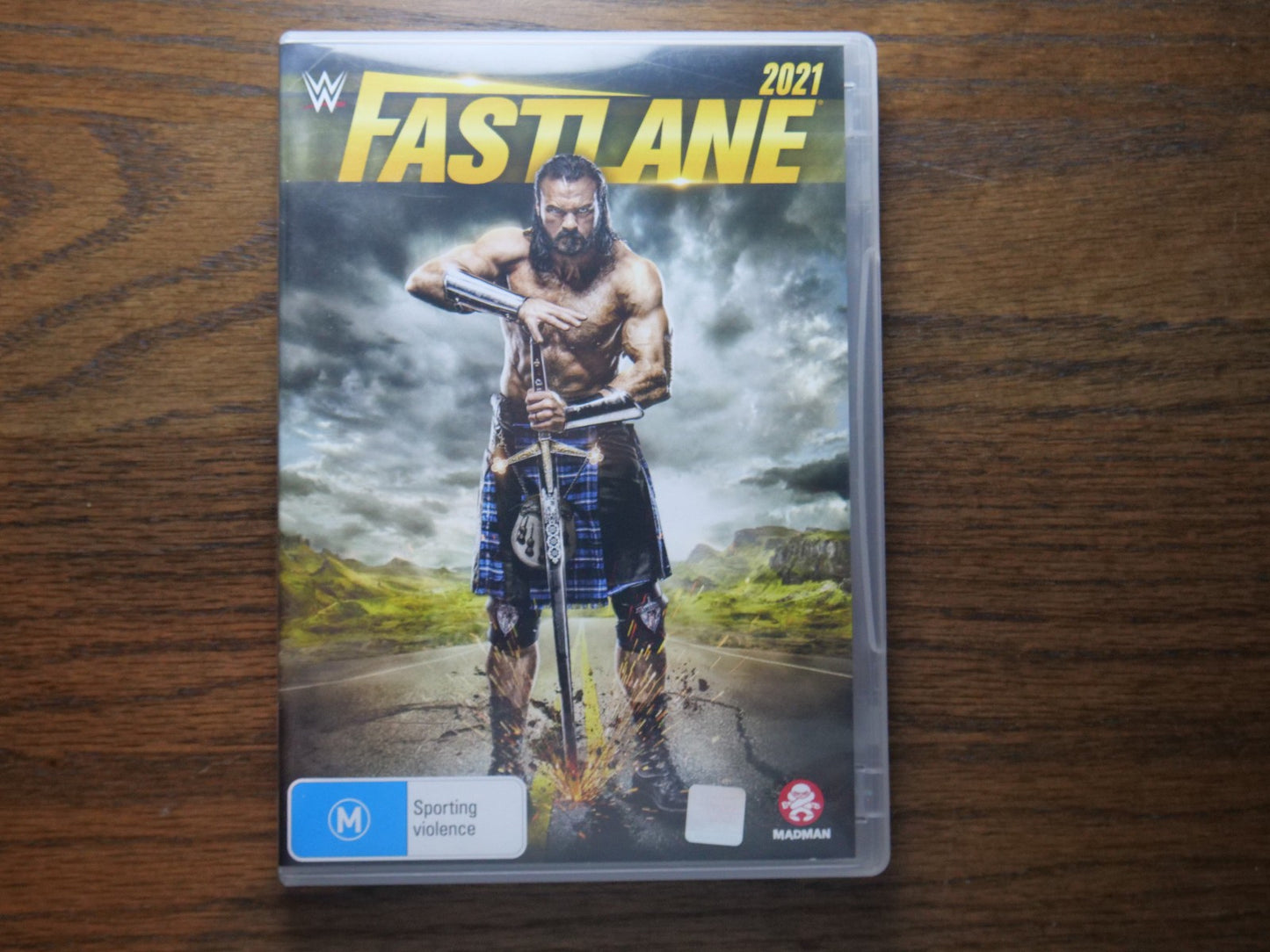 WWE - Fast Lane 2021 (DVD, Region 4) Retro Exchange Australia