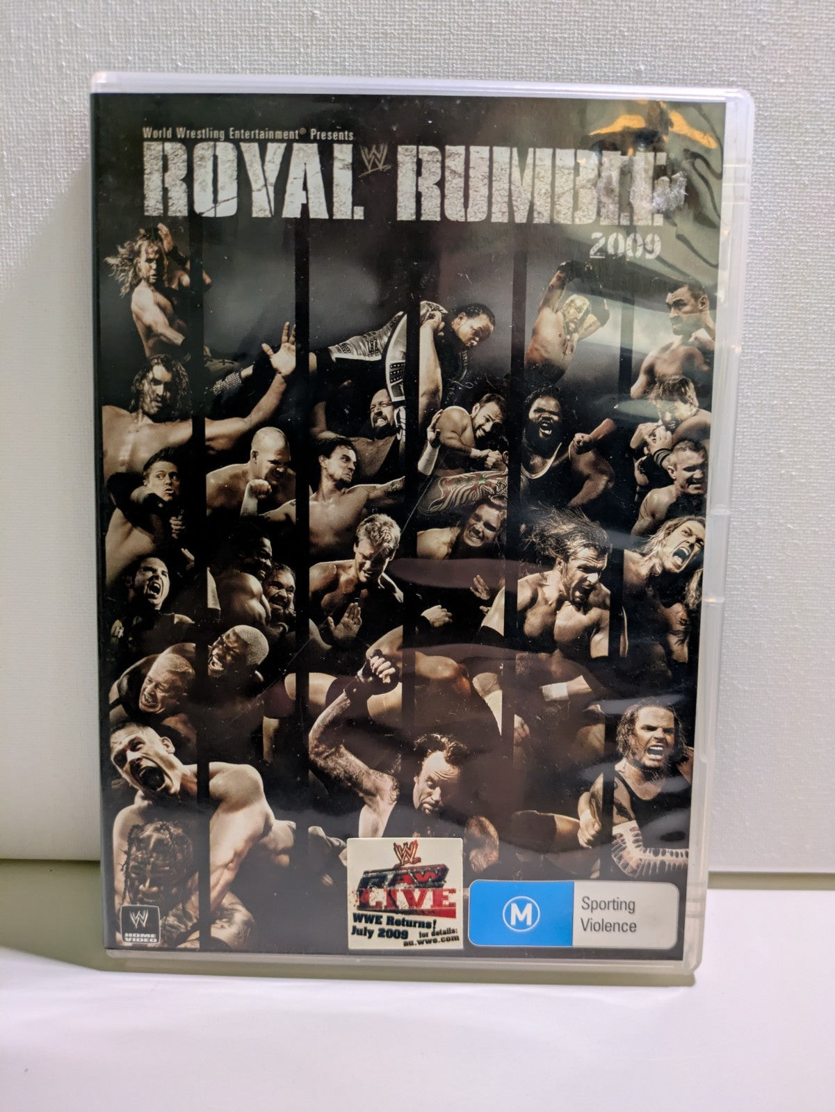 WWE-Royal Rumble 2009 DVD Region 4 Retro Exchange Australia