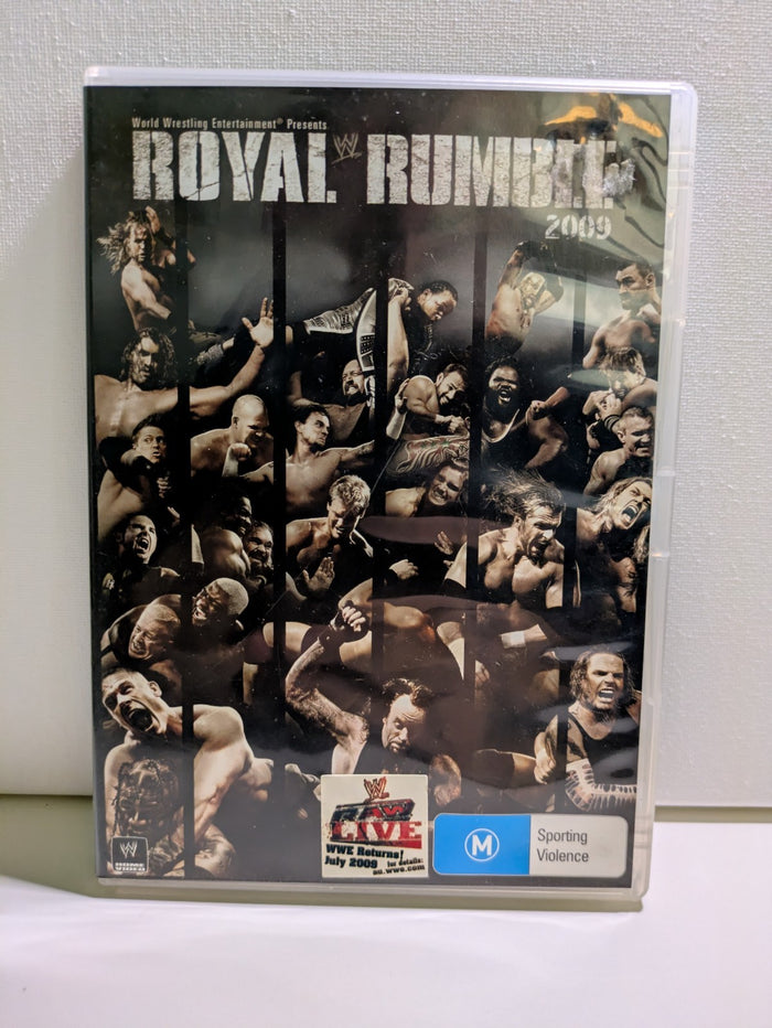WWE-Royal Rumble 2009 DVD Region 4 | Retro Exchange
