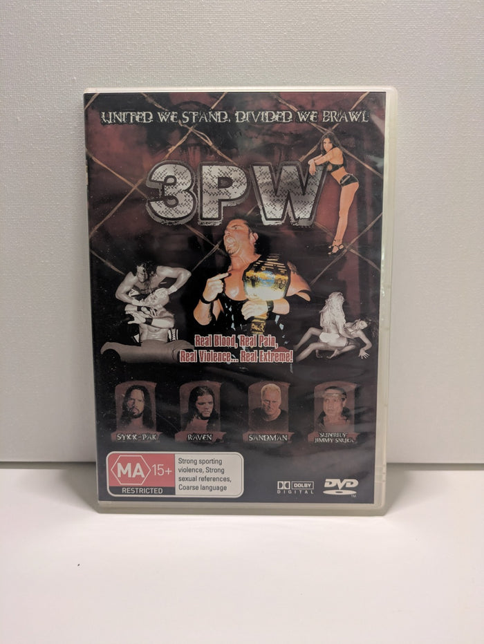 3PW - United We Stand, Divided We Brawl - Region 4 - WWE WCW | Retro Exchange