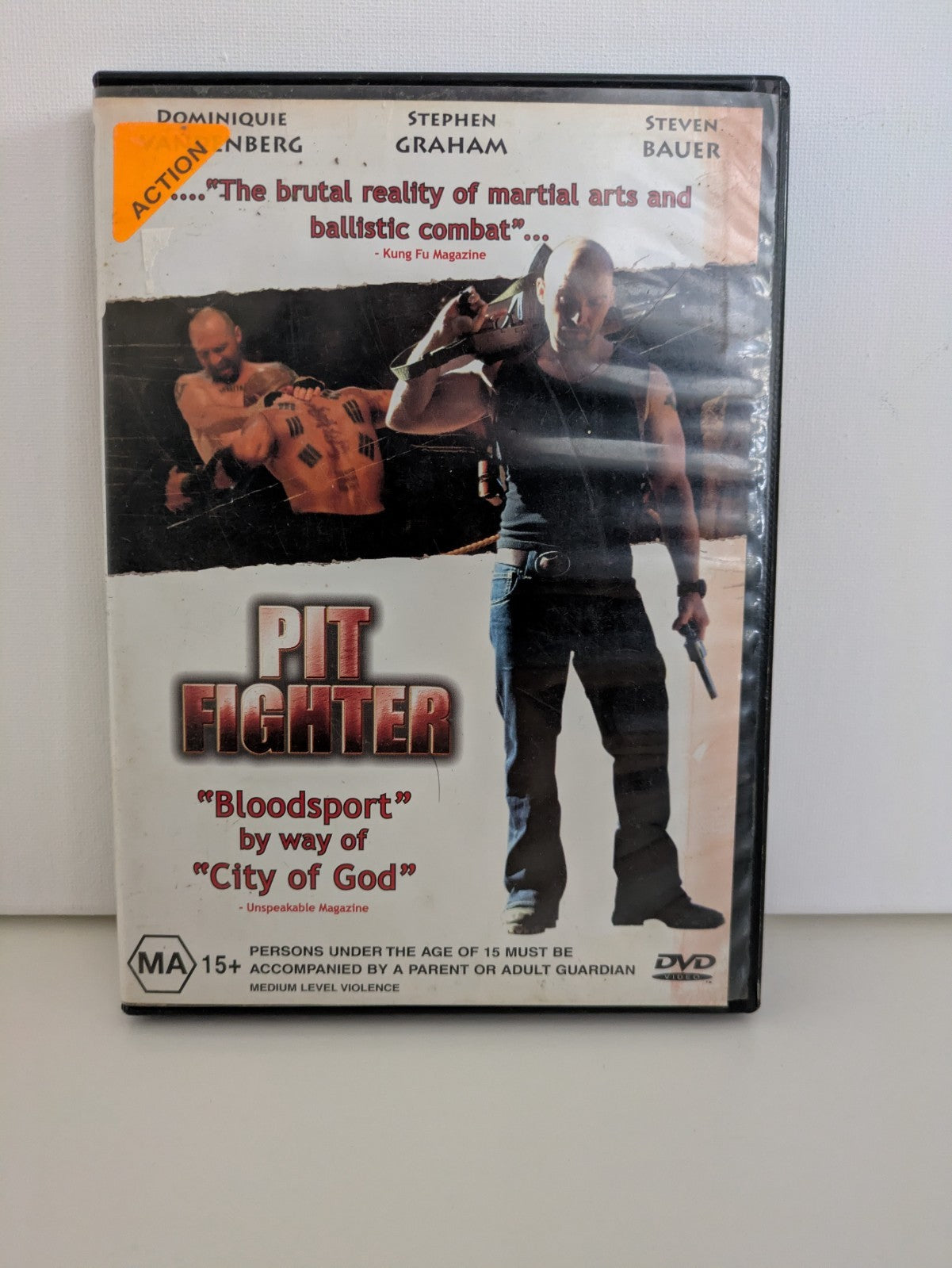 Pit Fighter DVD Region 4 Retro Exchange Australia