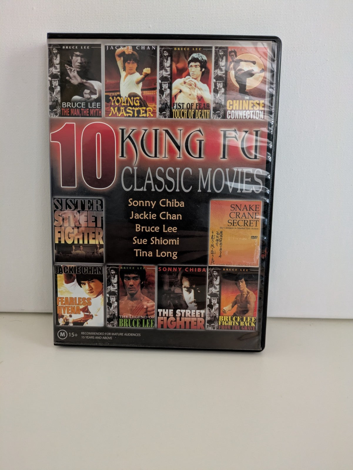 10 Kung Fu Classic Movies DVD Retro Exchange Australia