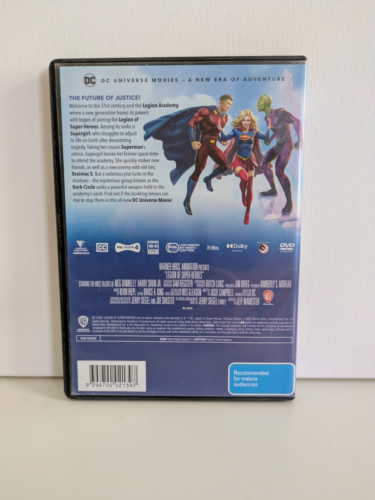 Legion of Super-Heroes (DVD 2023) Region 4 DVD RetroExchange Australia