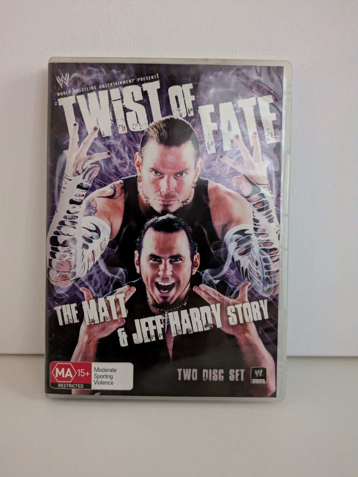WWE Twist of Fate: The Matt & Jeff Hardy Story Region 4 Dvd Retro Exchange Australia