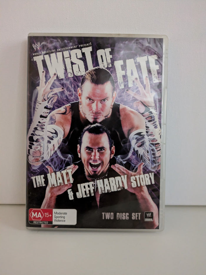 WWE Twist of Fate: The Matt & Jeff Hardy Story Region 4 | Retro Exchange