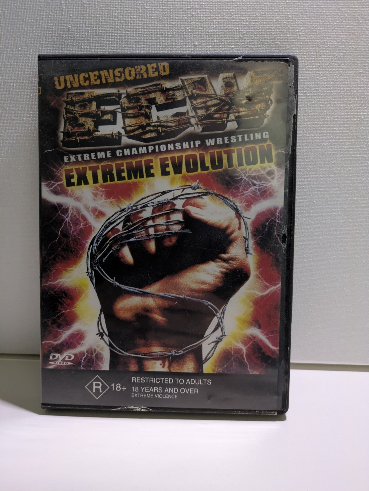ECW Extreme Championship Wrestling Extreme Evolution DVD Uncensored Version Retro Exchange Australia