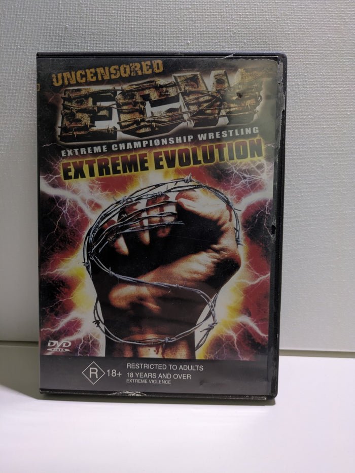 ECW Extreme Championship Wrestling Extreme Evolution DVD Uncensored Version | Retro Exchange