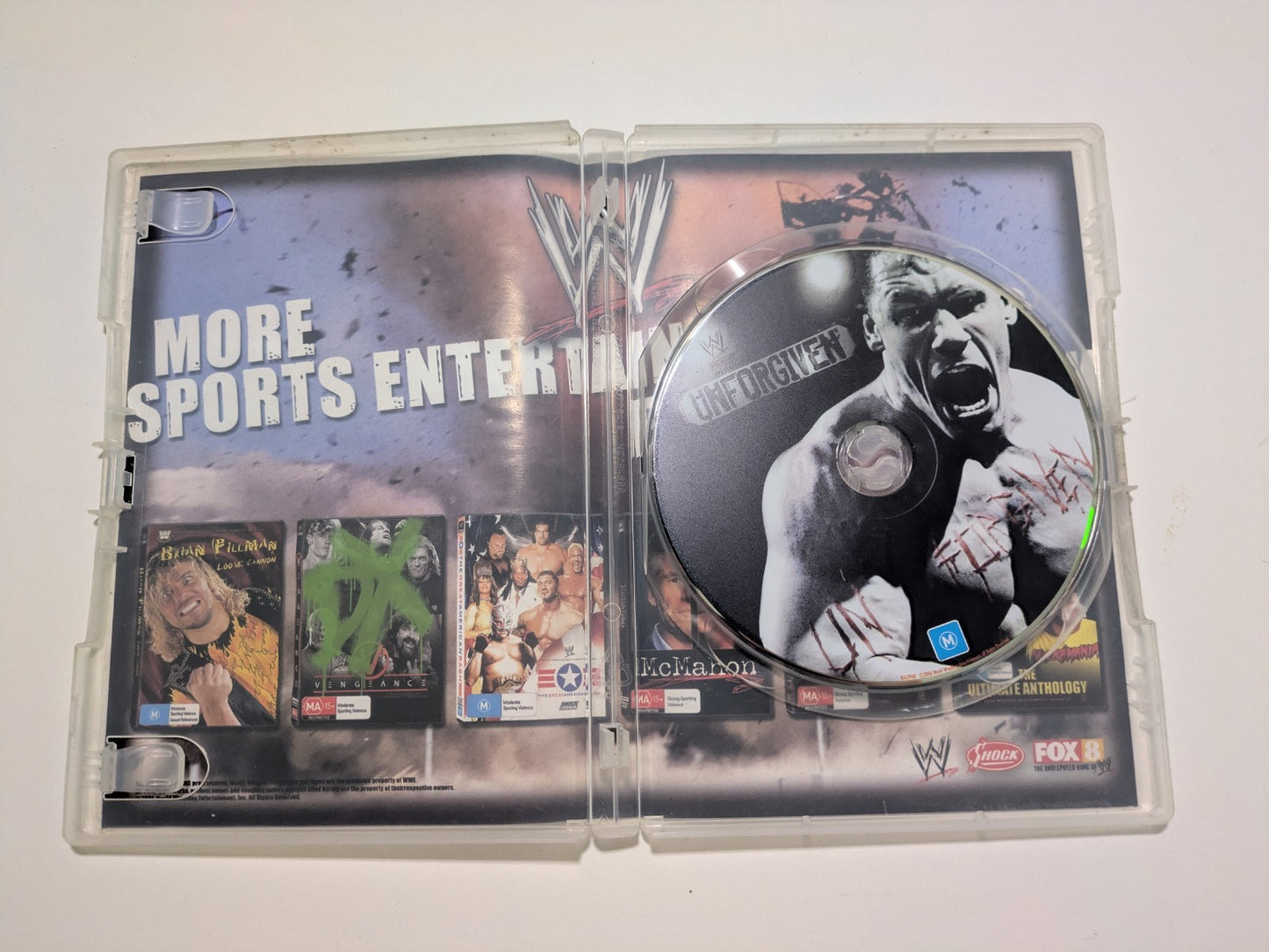 WWE - Unforgiven (DVD, 2006) - Region 4 Retro Exchange Australia