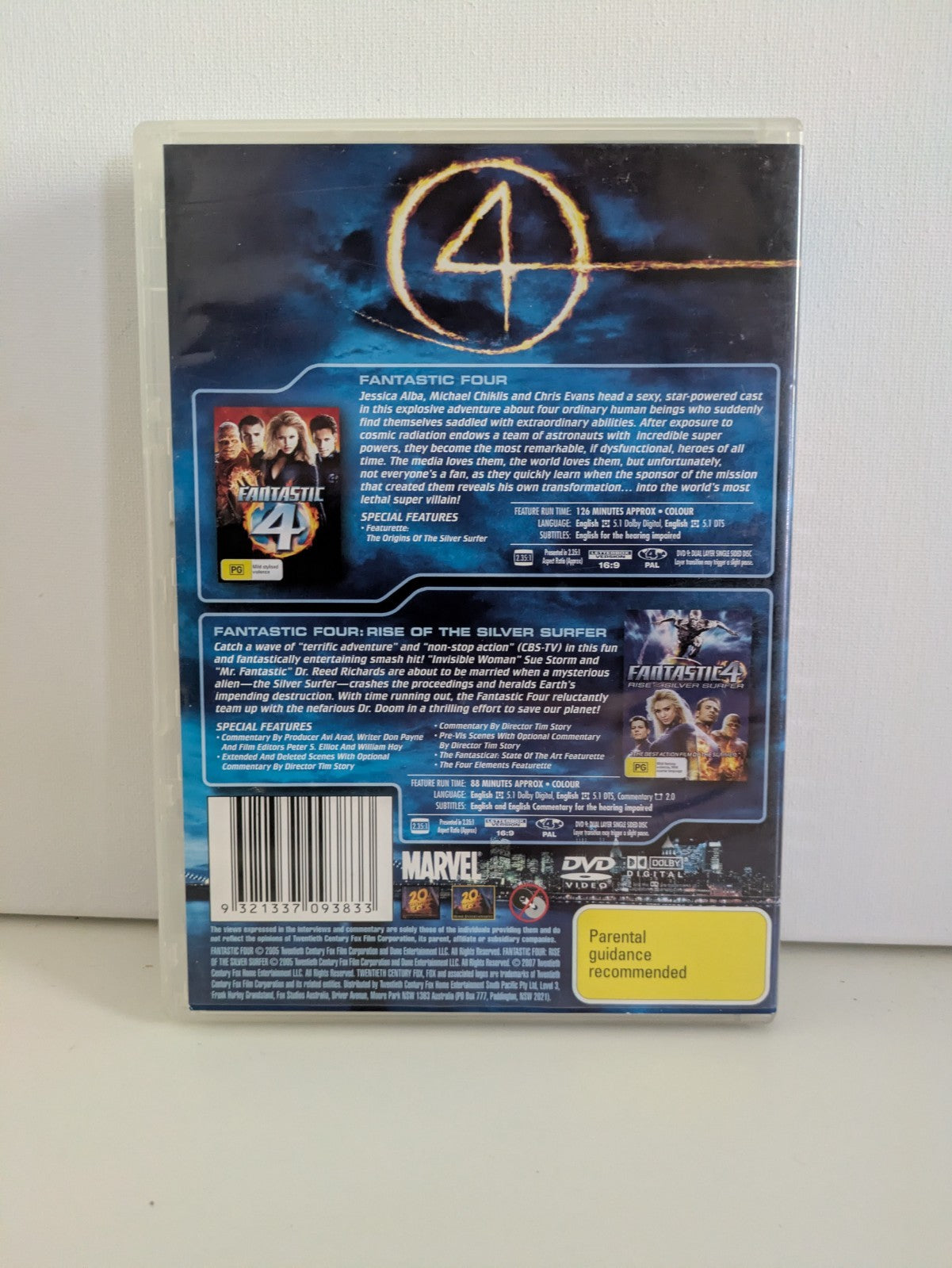 Fantastic 4: 2 Movie Collection, DVD, R4 DVD RetroExchange Australia