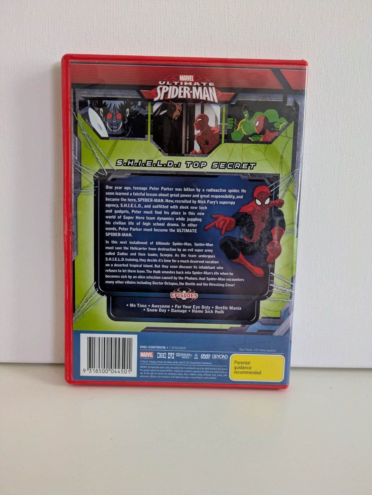 Ultimate Spider-Man : S.H.I.E.L.D. Top Secret DVD Region 4 DVD RetroExchange Australia