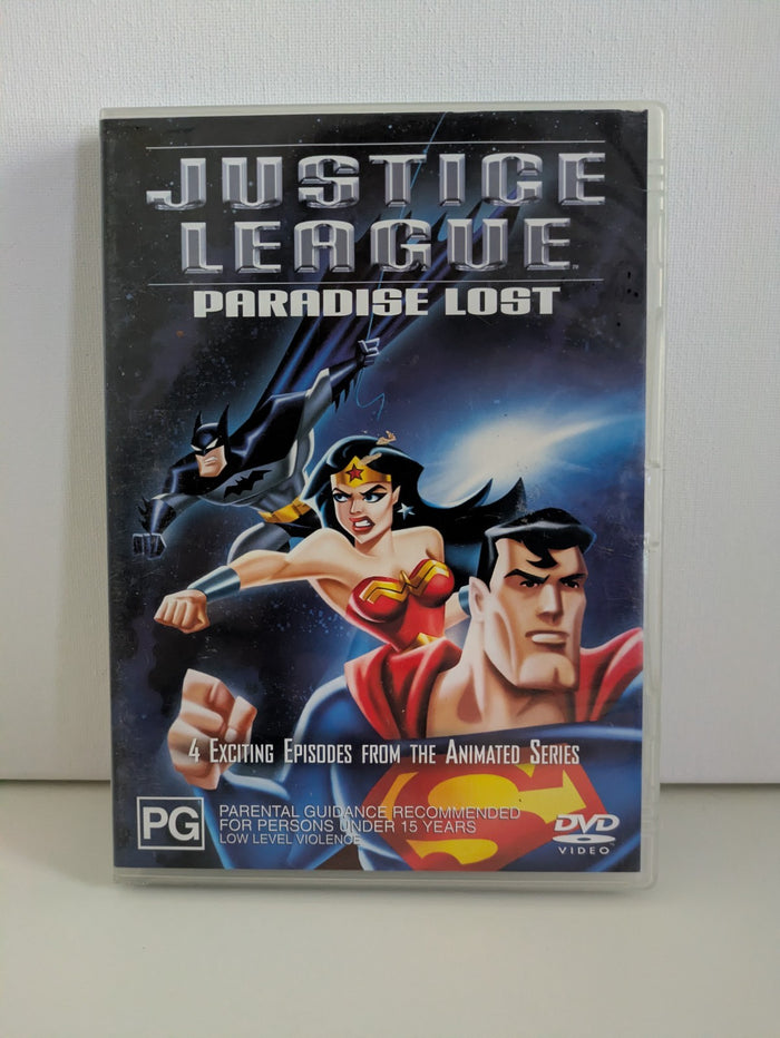 Justice League Paradise Lost - DVD - Region 4 | Retro Exchange