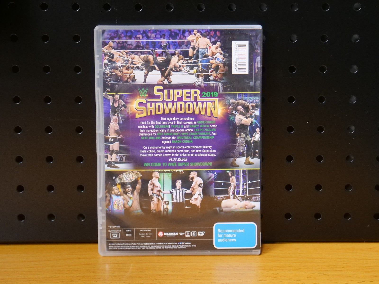 WWE-Super Showdown 2019 (DVD, 2019) Retro Exchange Australia