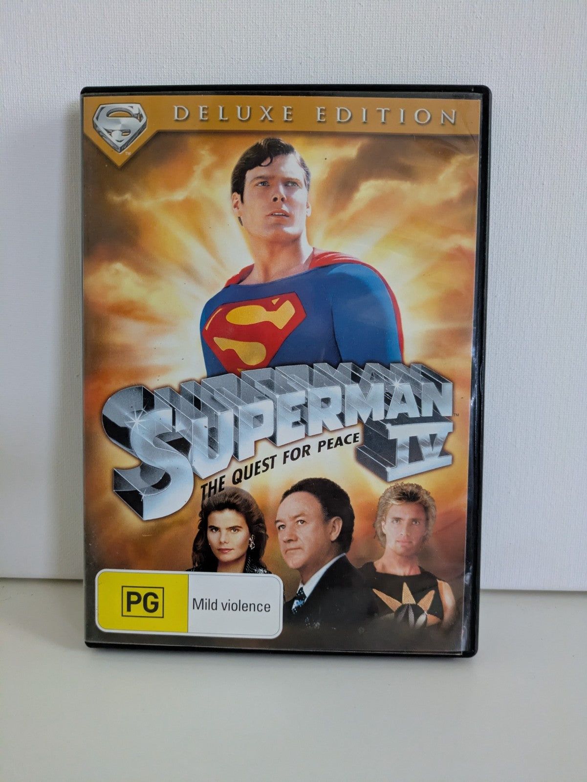Superman IV The Quest For Peace - DVD - Region 4 - Deluxe Edition DVD RetroExchange Australia
