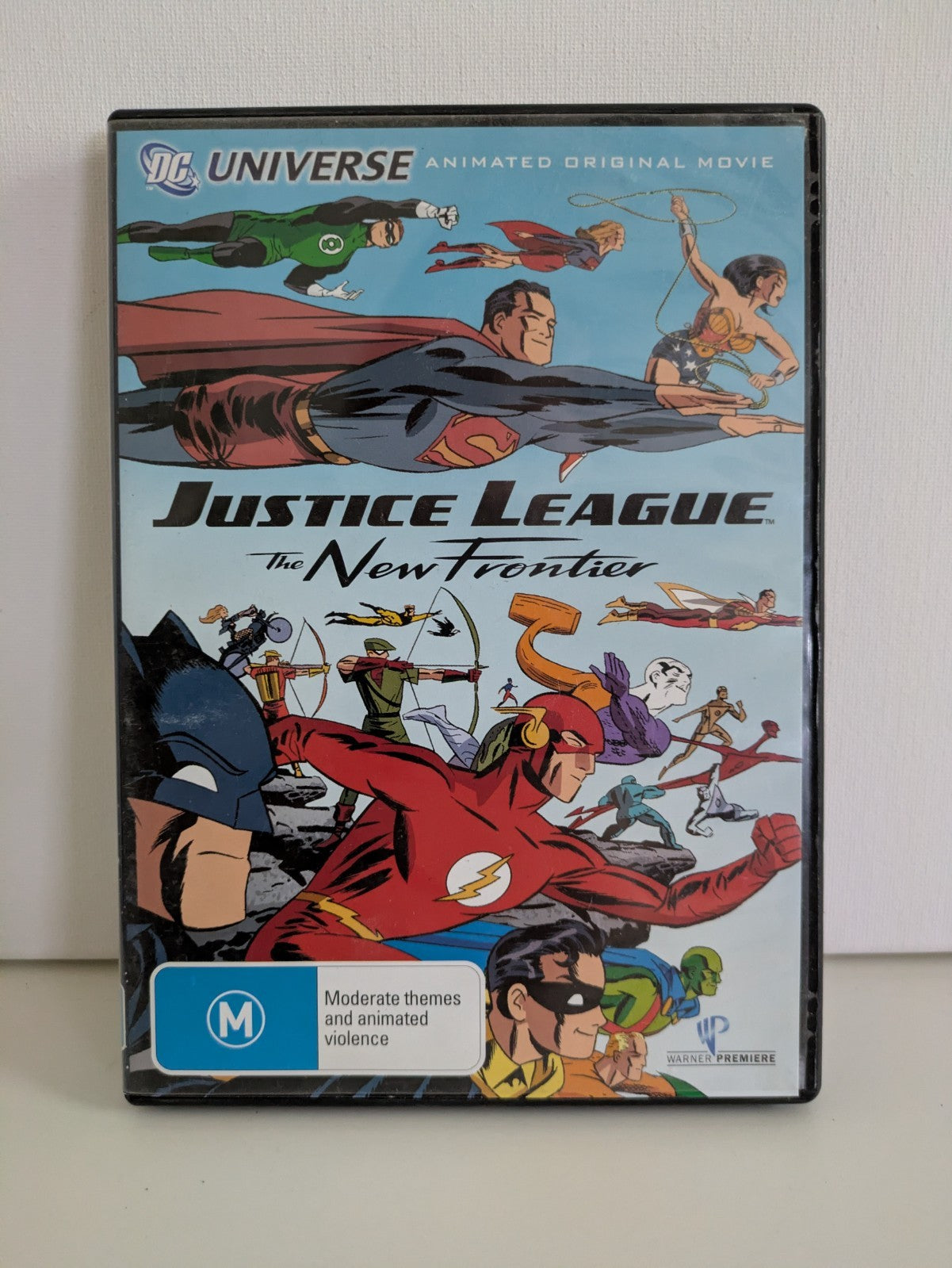 Justice League: The New Frontier, DC Universe Animated Original Movie - DVD, R4 DVD RetroExchange Australia