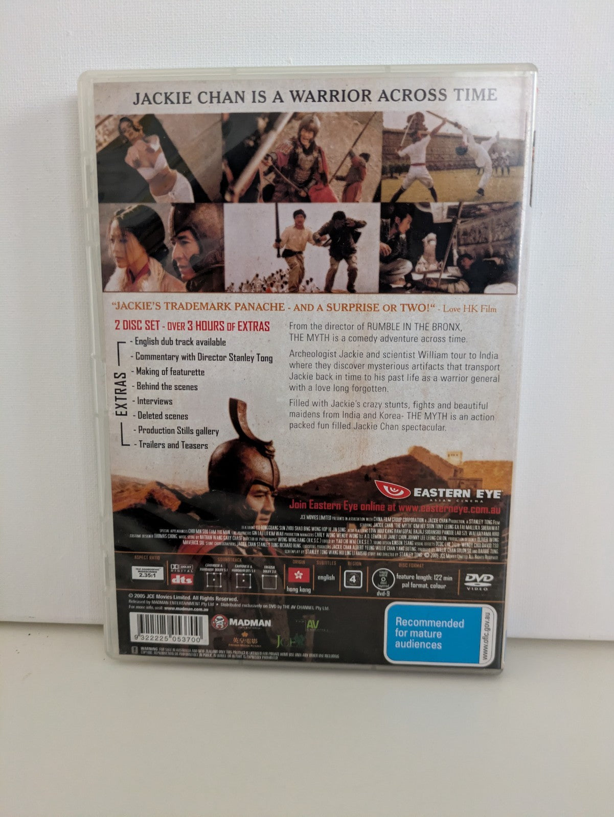 The Myth DVD 2005 Region 4 Retro Exchange Australia
