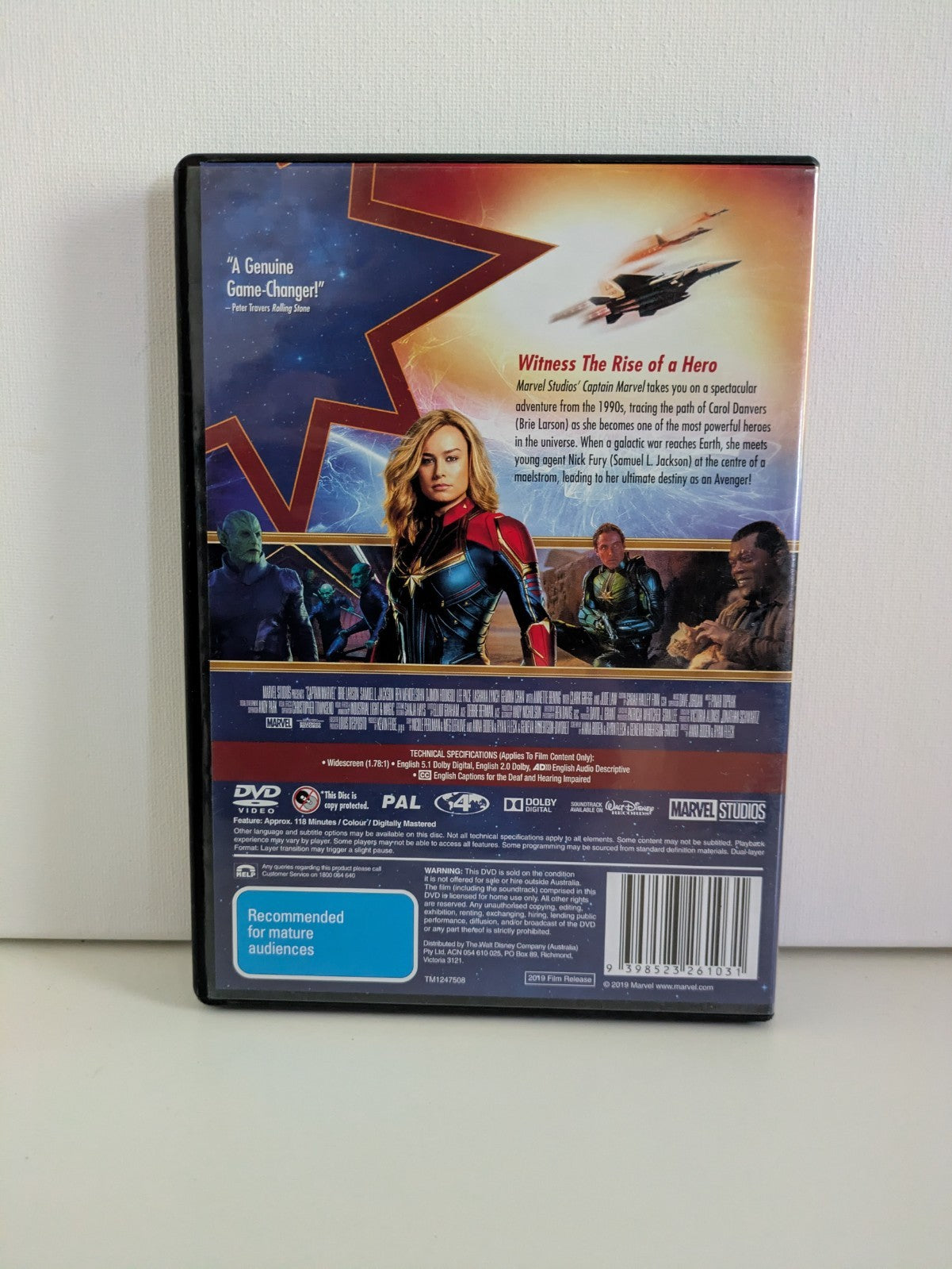 Captain Marvel (2019) DVD Region 4 DVD RetroExchange Australia