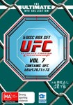 UFC Ultimate Fighting ChampionshipVolume 7 (68-72) 5 Disc DVD set Region 4 Retro Exchange Australia