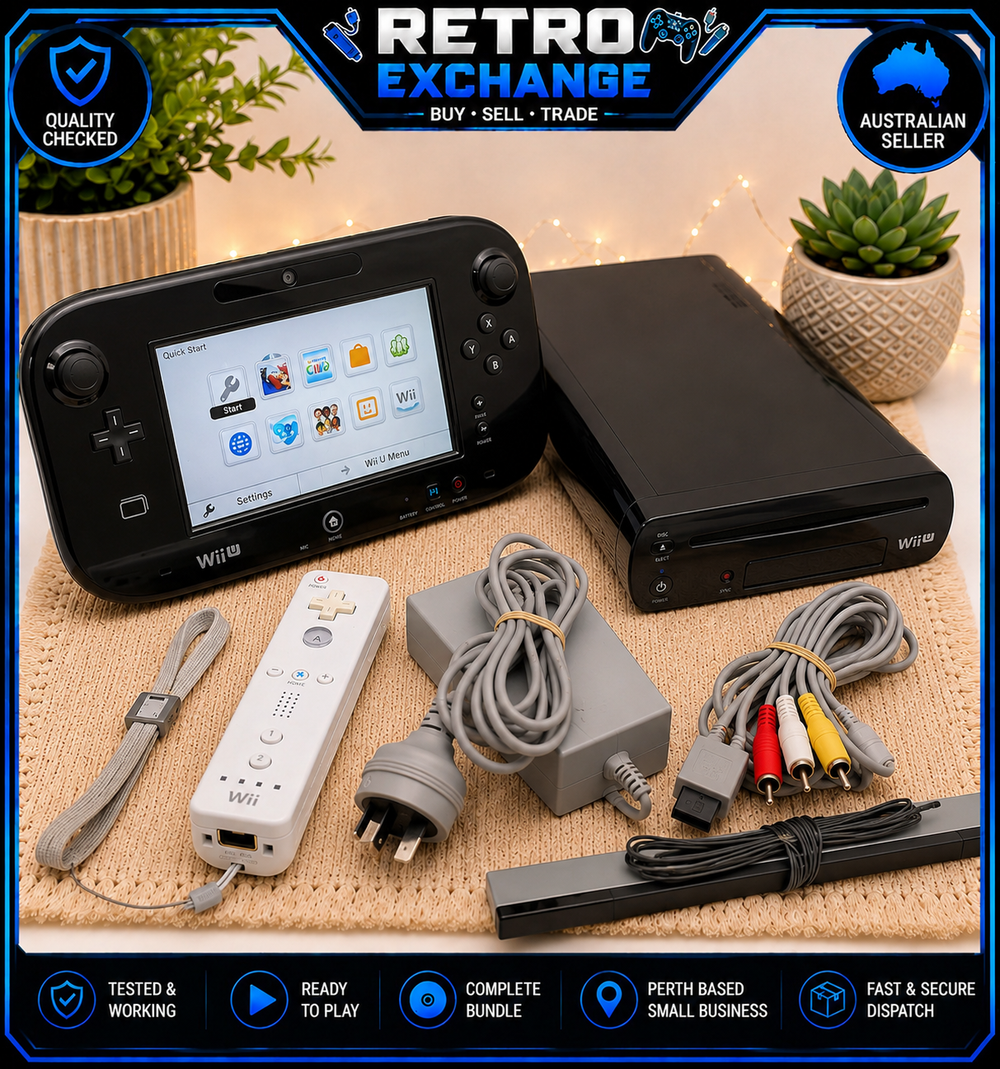 Refurbished Nintendo Wii U Console Bundle | Retro Exchange