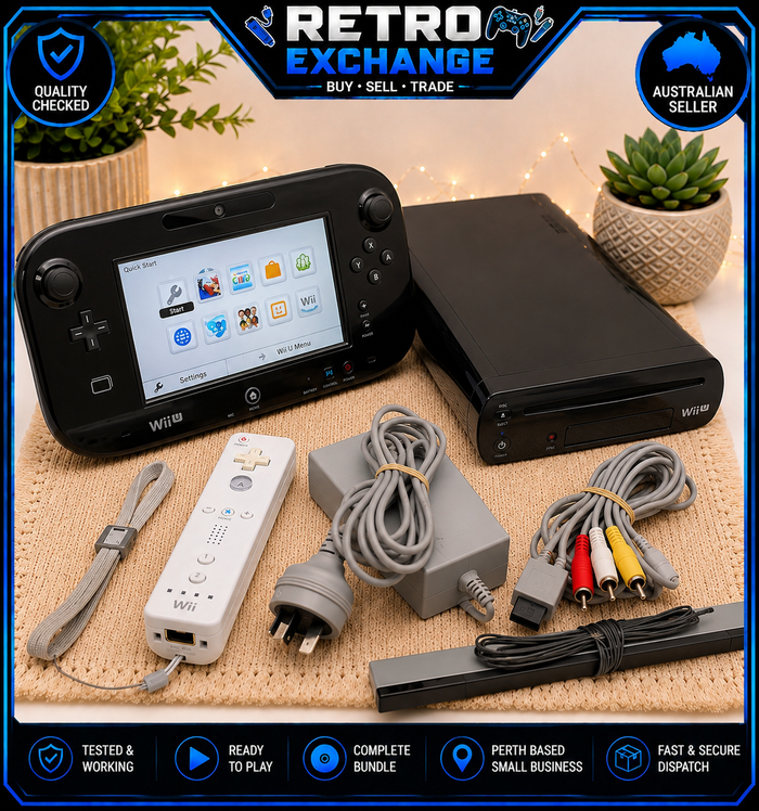 Refurbished Nintendo Wii U Console Bundle | Retro Exchange