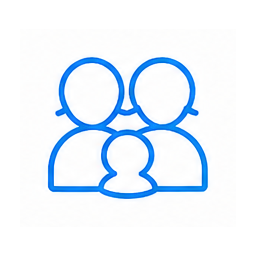Family DVD genre icon – shop pre-owned family films online RetroExchange Australia