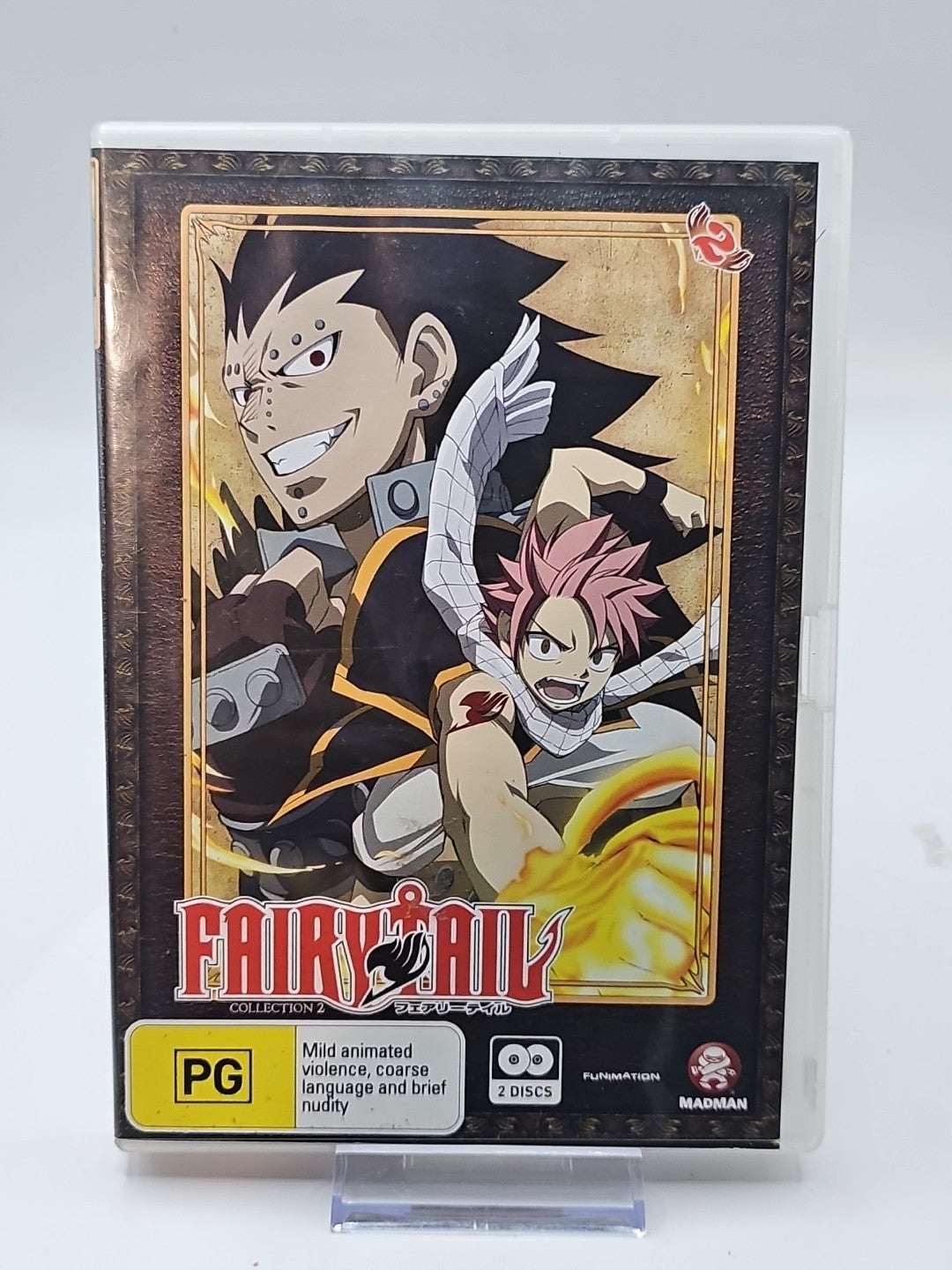 Fairy Tail DVD Anime Collection 2: Episodes 13-24 PAL Region 4 Rated PG Dvd Box Set Retro Exchange Australia
