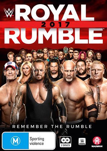 WWE - Royal Rumble 2017 (DVD, 2017) R4 Retro Exchange Australia