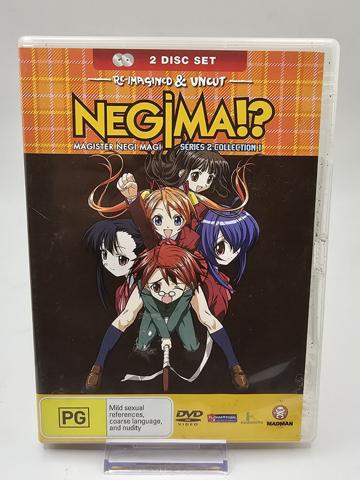 Negima!? Series Two, Collection One (DVD, 2 Discs) Dvd Box Set Retro Exchange Australia
