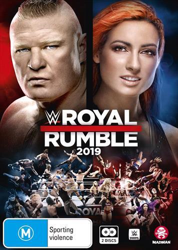 WWE-Royal Rumble 2019 (DVD, 2019) Sports Region 4 DVD RetroExchange Australia