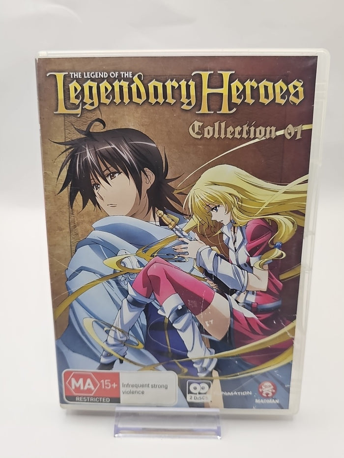 The Legend Of The Legendary Heroes - Collection 01 - (DVD Region 4 Anime) | Retro Exchange
