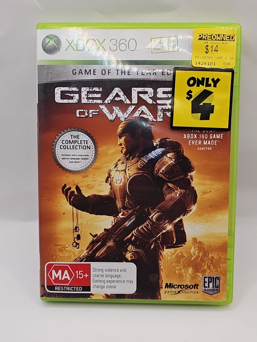 Xbox 360 Game Bundle - Skyrim & Gears Of War GOTY Edition. Retro Exchange Australia