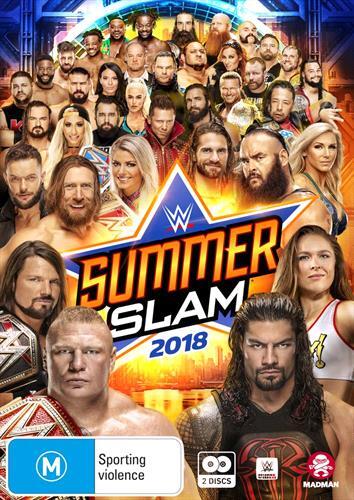 WWE - SummerSlam 2018 (DVD, Region 4) - Sealed Retro Exchange Australia