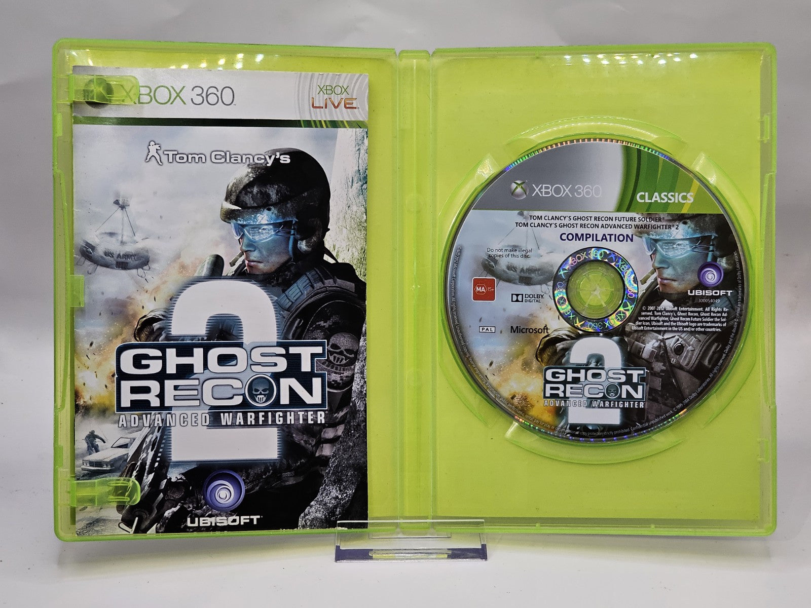 Tom Clancy's Ghost Recon Advanced Warfighter 2 - Xbox 360 - Tested & Working Game Retro Exchange Australia