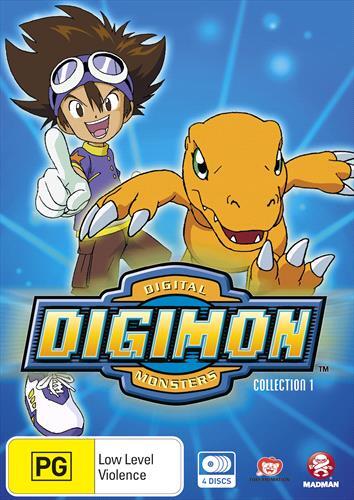 Digimon - Digital Monsters: Collection 1: Eps 1-27 (DVD, 2011, 4-Disc Set) Dvd Box Set Retro Exchange Australia