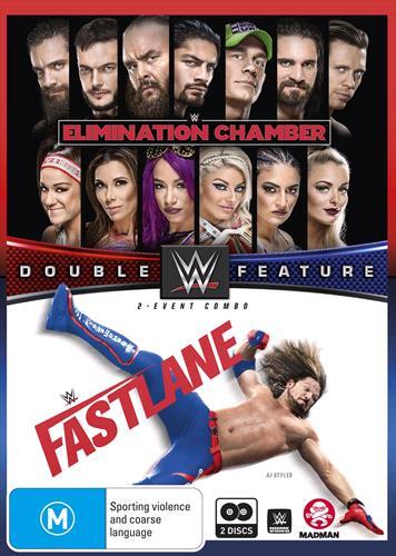 WWE - Elimination Chamber 2018 / Fast Lane 2018 (DVD) 2 Disc Set - Sealed Retro Exchange Australia