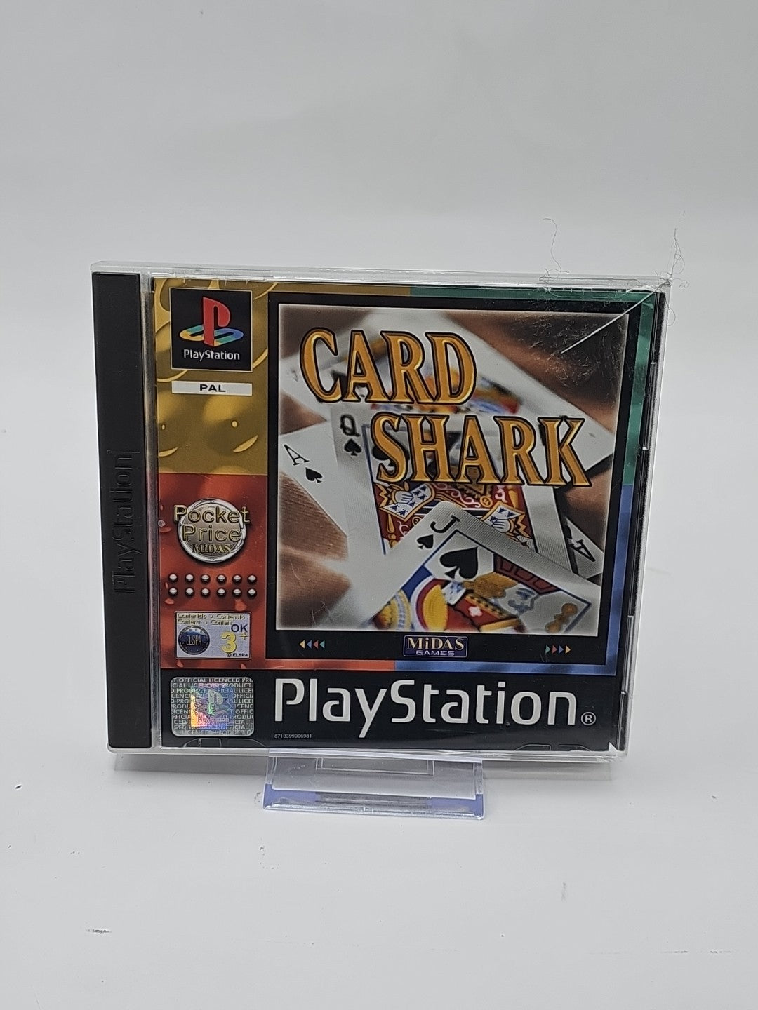 Card Shark Sony PS1 Playstation 1 Game 2000 with Manual PlayStation 1 PS1 Retro Exchange Australia